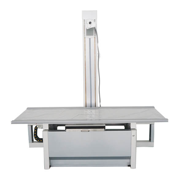 DR radiography table with 4 way floating front
