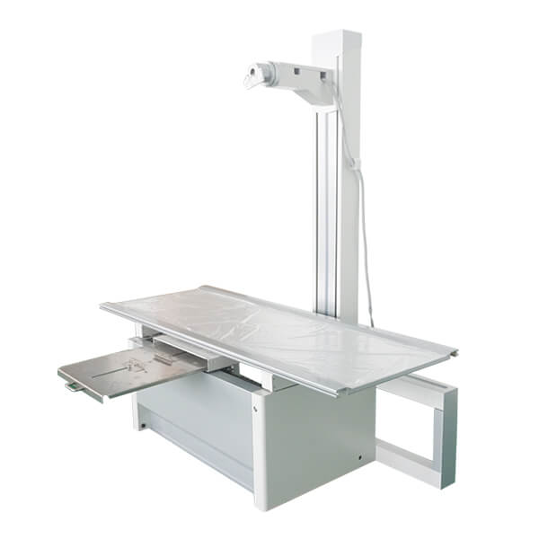 DR radiography table with 4 way floating right