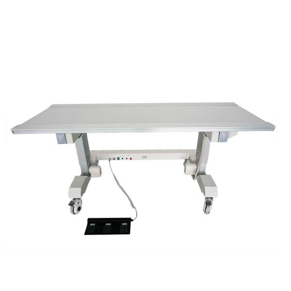 Electric diagnostic bed x ray front with foot switch