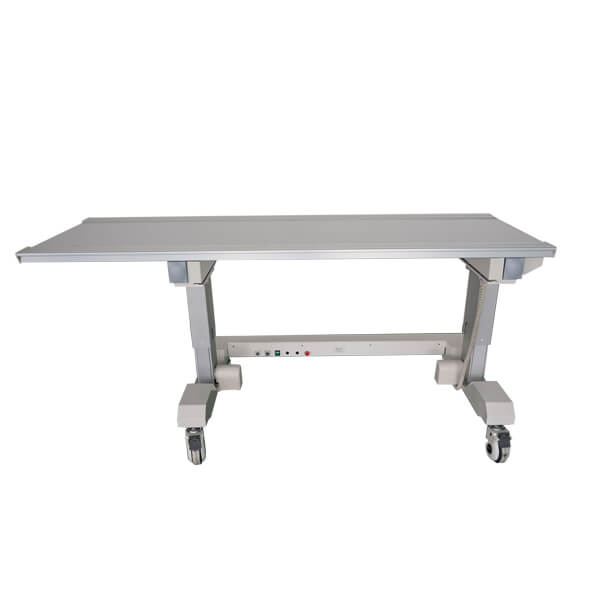 medical floating table for c-arm machine x-ray front left