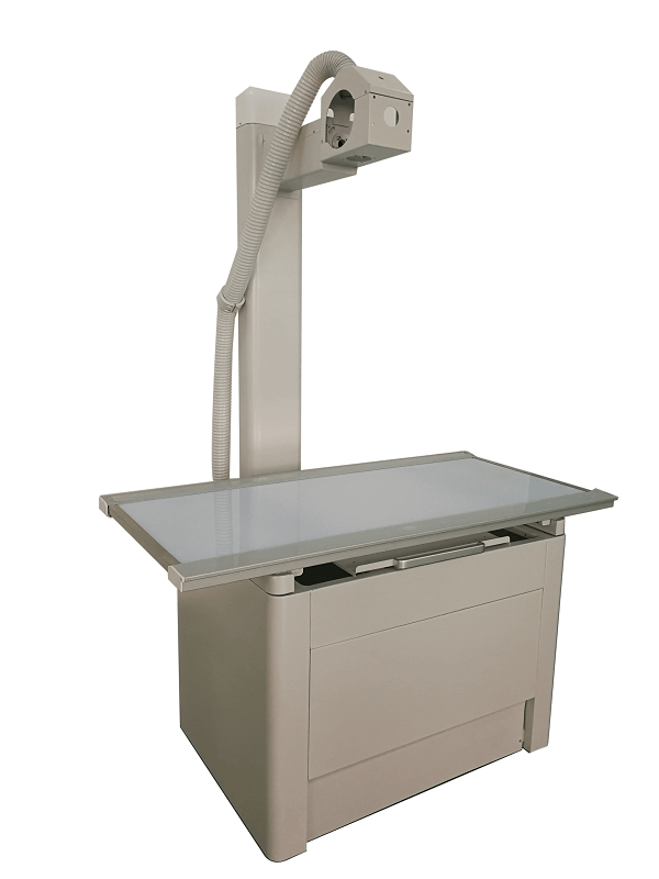 veterinary exam table for animal radiology left view