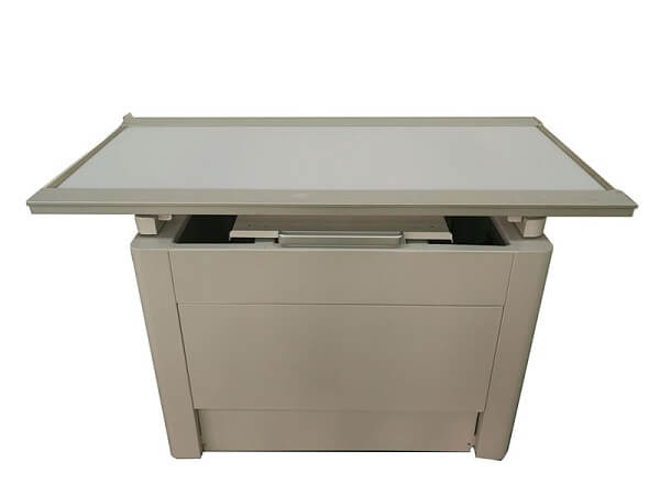 veterinary exam table for animal radiology table view