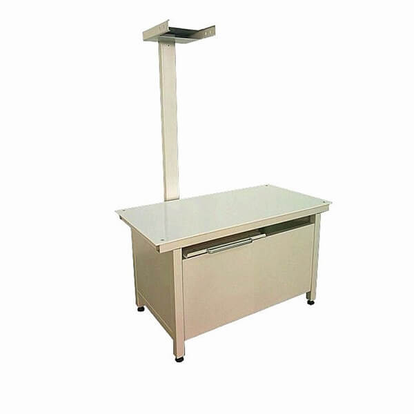 X-ray table for veterinary left