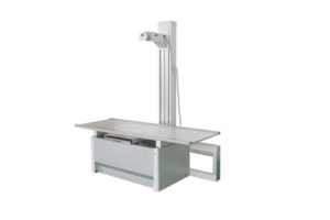 Pipe support of medical x ray table