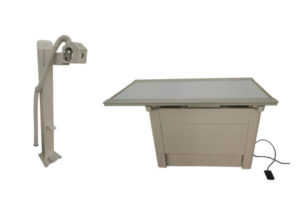 Purpose of the veterinary X ray table