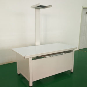 The Veterinary X ray table is used in X ray machines