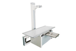 Use of medical X ray table