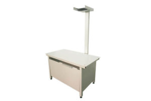 Veterinary X ray table overview