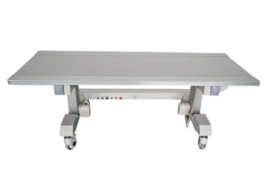 Medical x ray table drawers for integrated photography flat bed